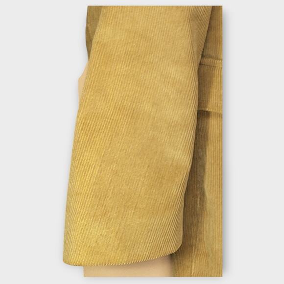 Mens Vintage Pioneer Wear Western Camel Tone Corduroy 3 Button Jacket Coat  42L - Picture 3 of 7